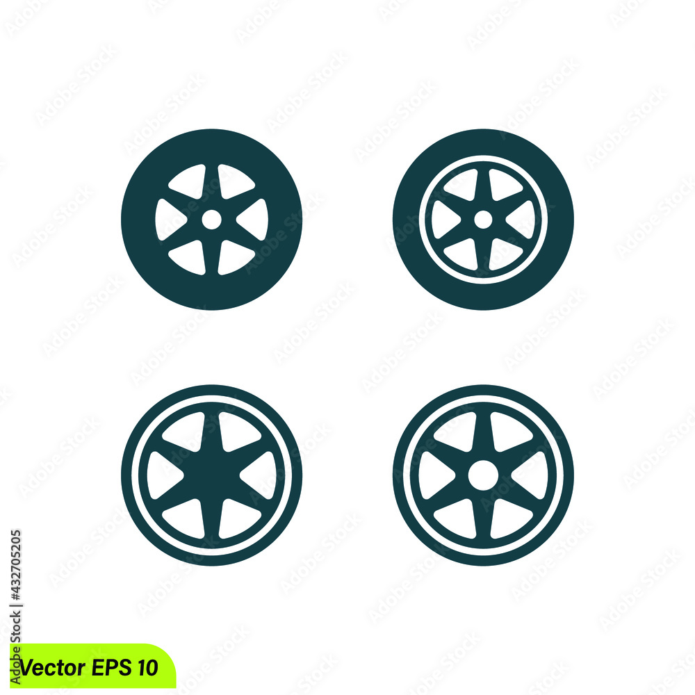 car wheel icon symbol car wheel icon symbol