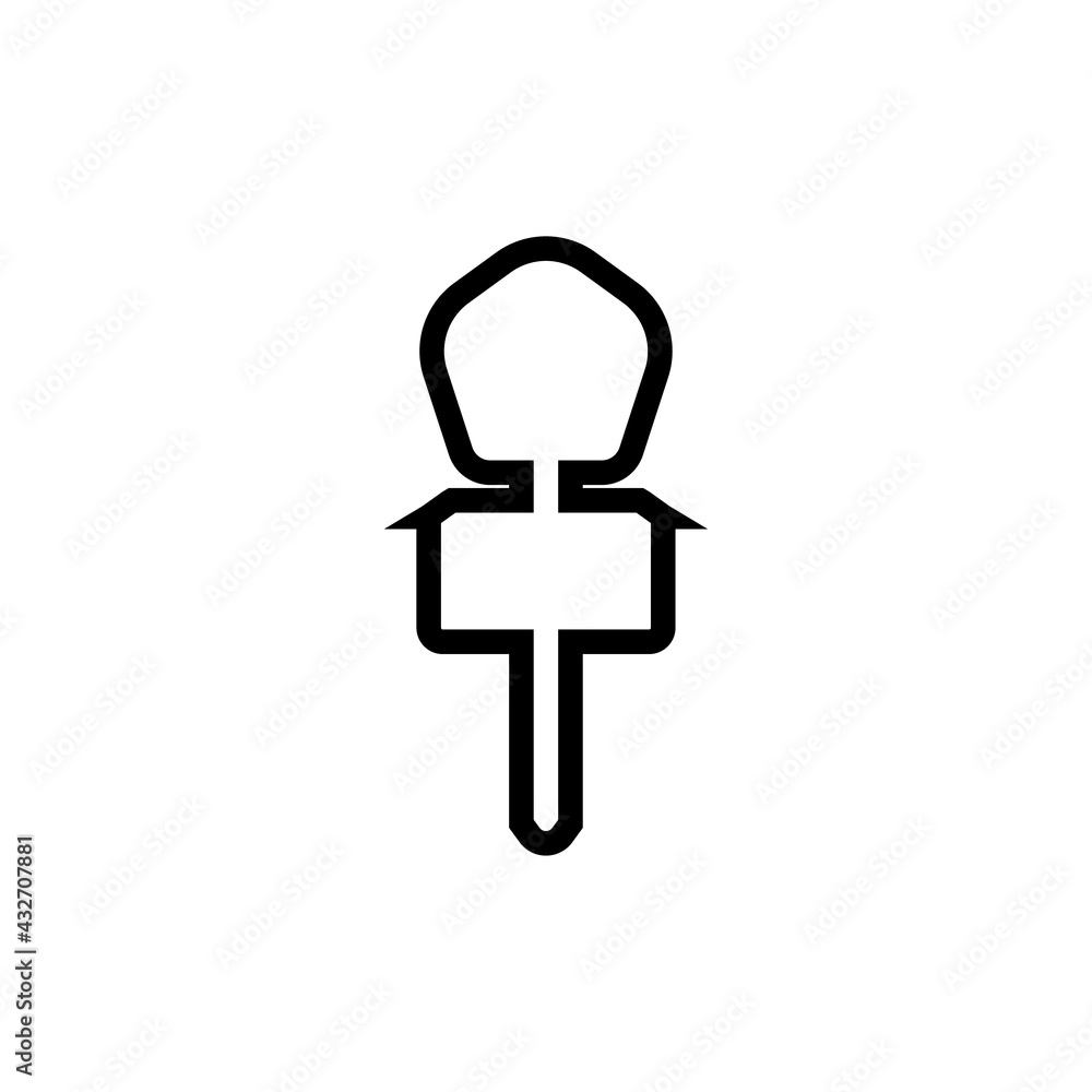 Microphone line icon. Simple style karaoke festival poster background symbol. Concert equipment sign. Logo design element. T-shirt printing. Vector for sticker. Microphone line icon. Simple style karaoke festival poster background symbol. Concert equipment sign. Logo design element. T-shirt printing. Vector for sticker.