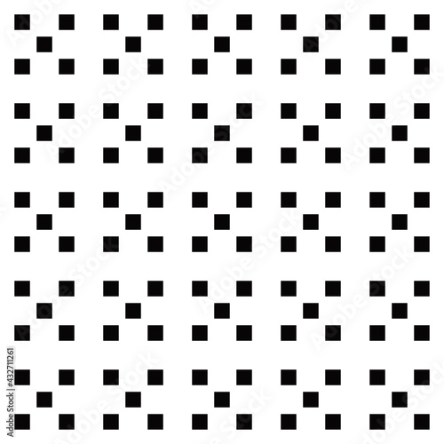 Five squares pattern. Seamless squares make seamless pattern.