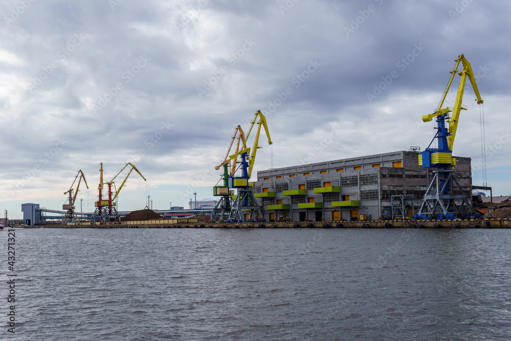 Ventspils port.