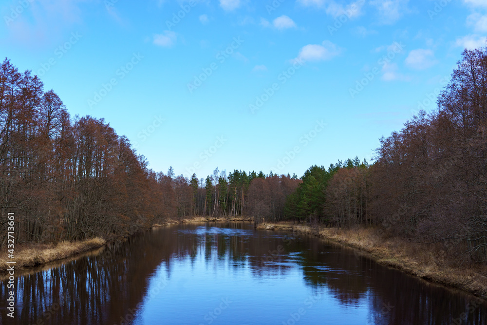Fototapeta premium River landscape