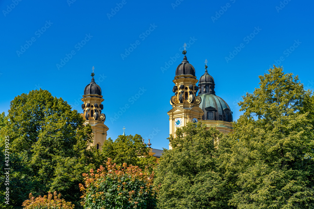 The Theatine Church of St. Cajetan in Munich, Germany