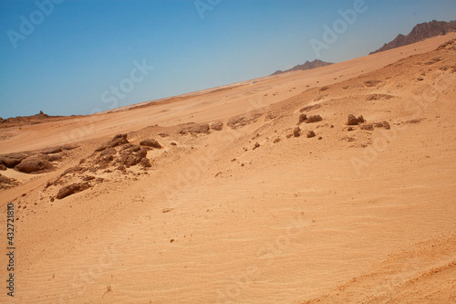 sand dunes in the desert