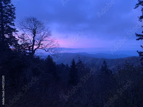 Photography Smokey mountains sunrise- Appalachian trail