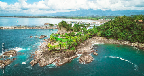 Obraz na płótnie Parque Nahomí de Quepos, Costa Rica. AREA 355