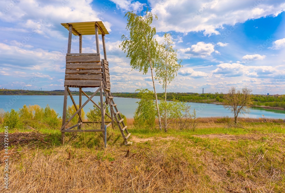 Naturparadies - Haubitzer See bei Leipzig, Leipziger Neuseenland Naturparadies - Haubitzer See bei Leipzig, Leipziger Neuseenland