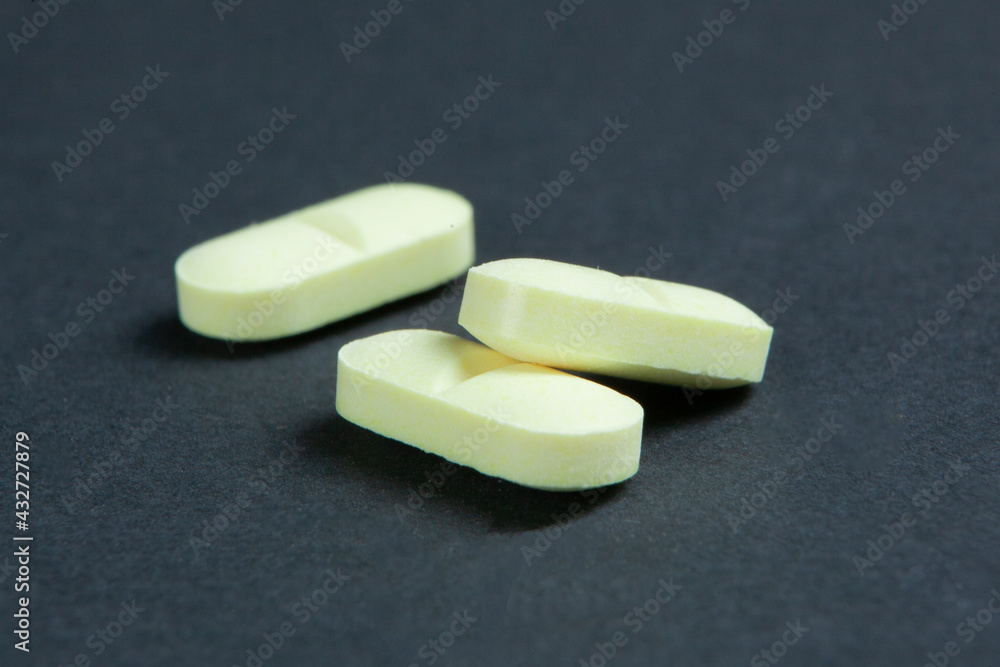 medical pills on the table medical pills on the table