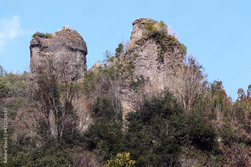 霊巌寺の奇岩