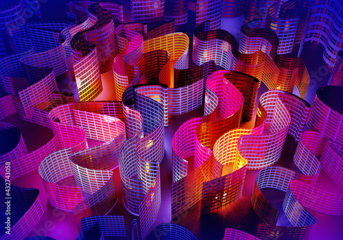 Architectural background. D...