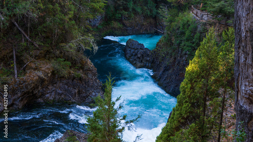 Landscapes of the Patagonia province of R  o Negro in Argentina.