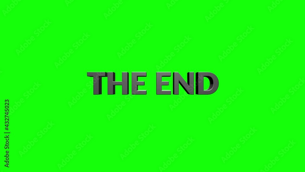 The end golden text with light glowing effect isolated with alpha channel. 3D rendering seamless loop Typography design. Video cover The End for overlay your footage. The end golden text with light glowing effect isolated with alpha channel. 3D rendering seamless loop Typography design. Video cover The End for overlay your footage.