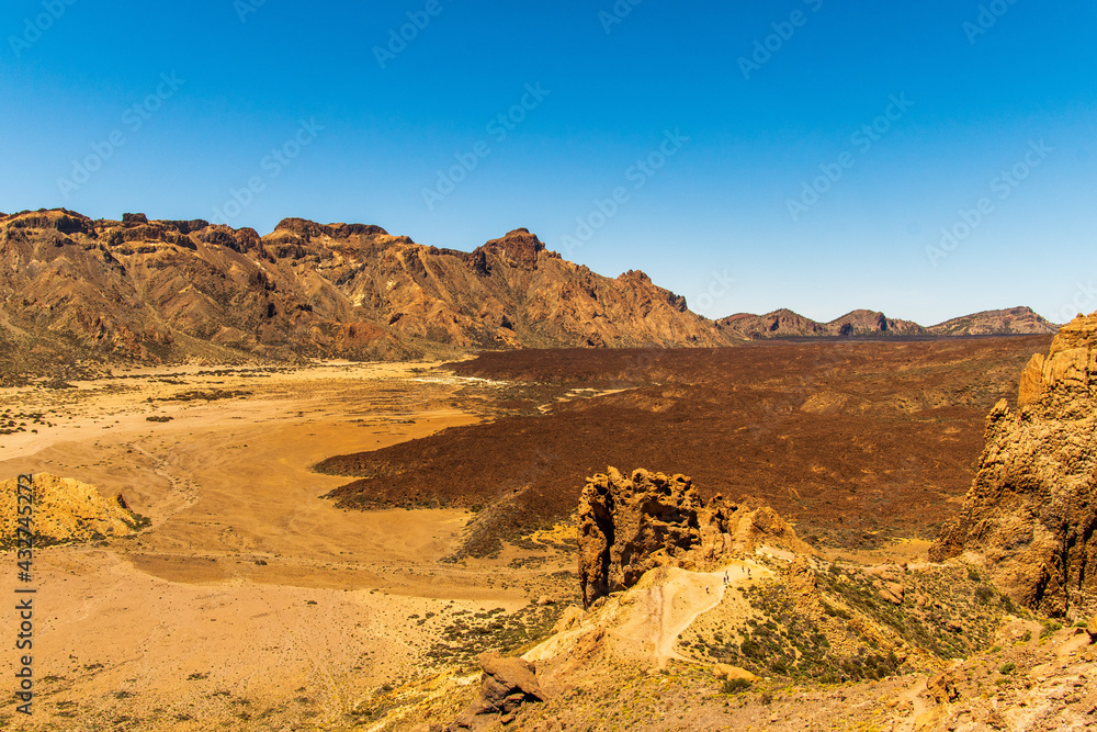 Paisaje en el Parque Nacional del Teide Paisaje en el Parque Nacional del Teide