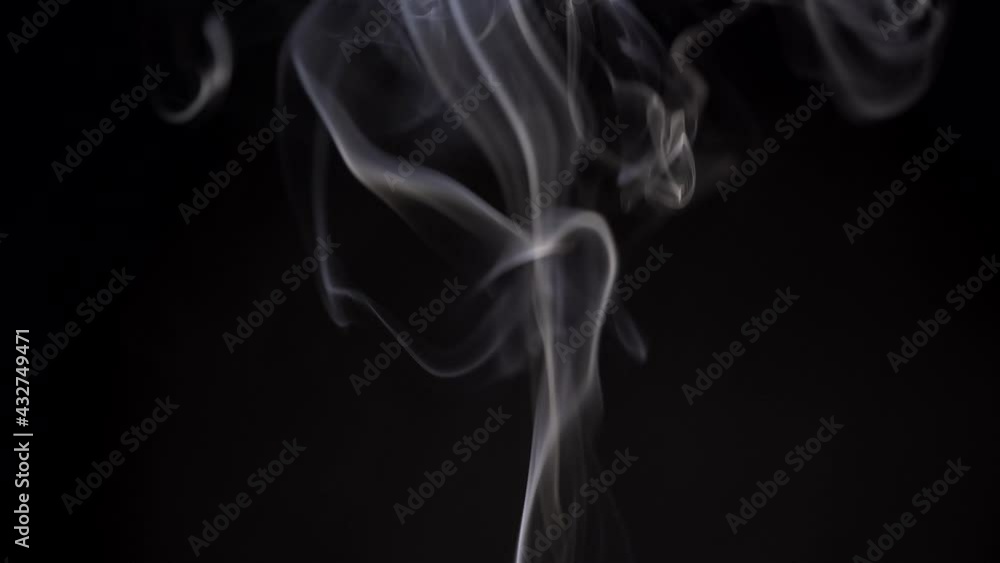 Movement of smoke on black background, smoke background, abstract smoke on black background Movement of smoke on black background, smoke background, abstract smoke on black background
