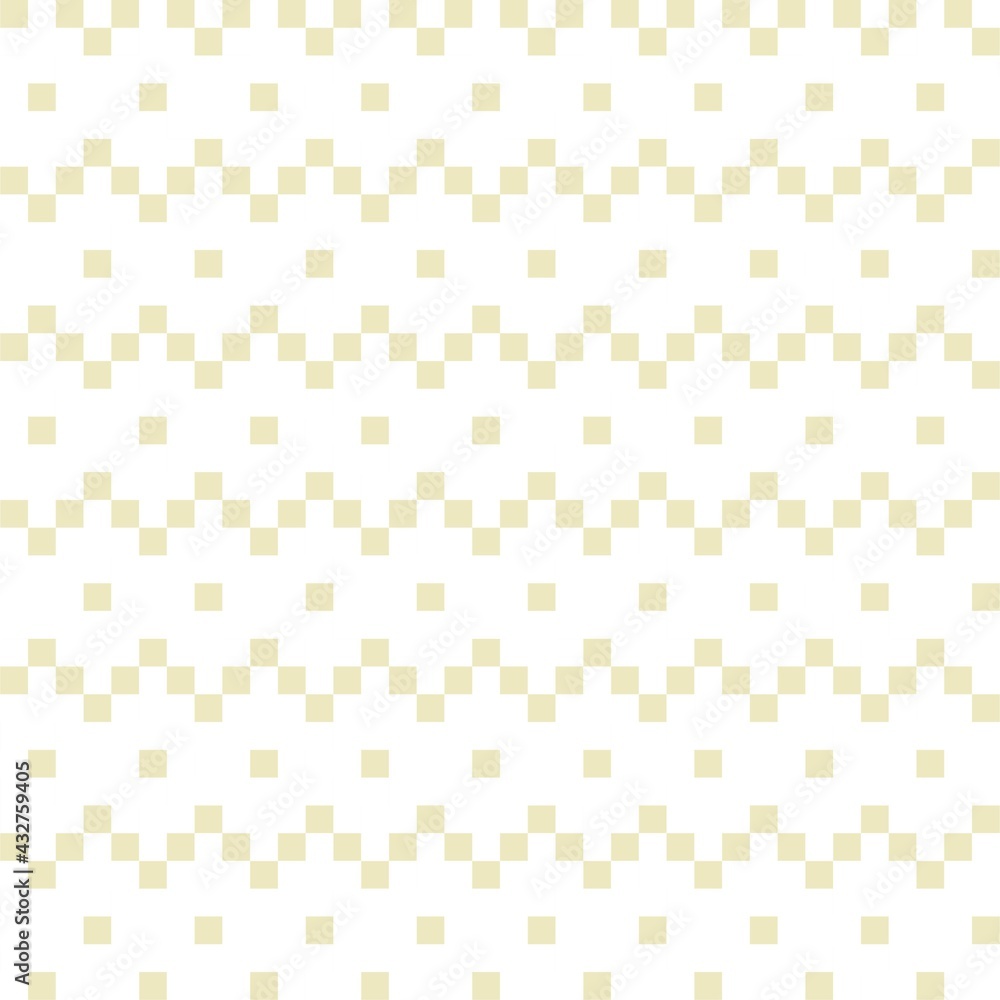 Yellow Christmas Fair Isle Seamless Pattern Background