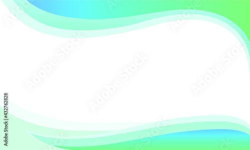 Blue abstract curve pattern background with copy space, Wave Abstract Background. For Design Flyer, Banner, Landing Page. Vector Illustration with Color Gradient