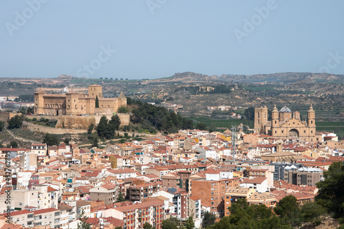 View of the city of Alcañiz