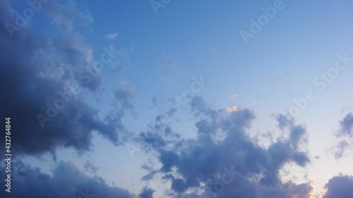 空 雲 青 テクスチャ