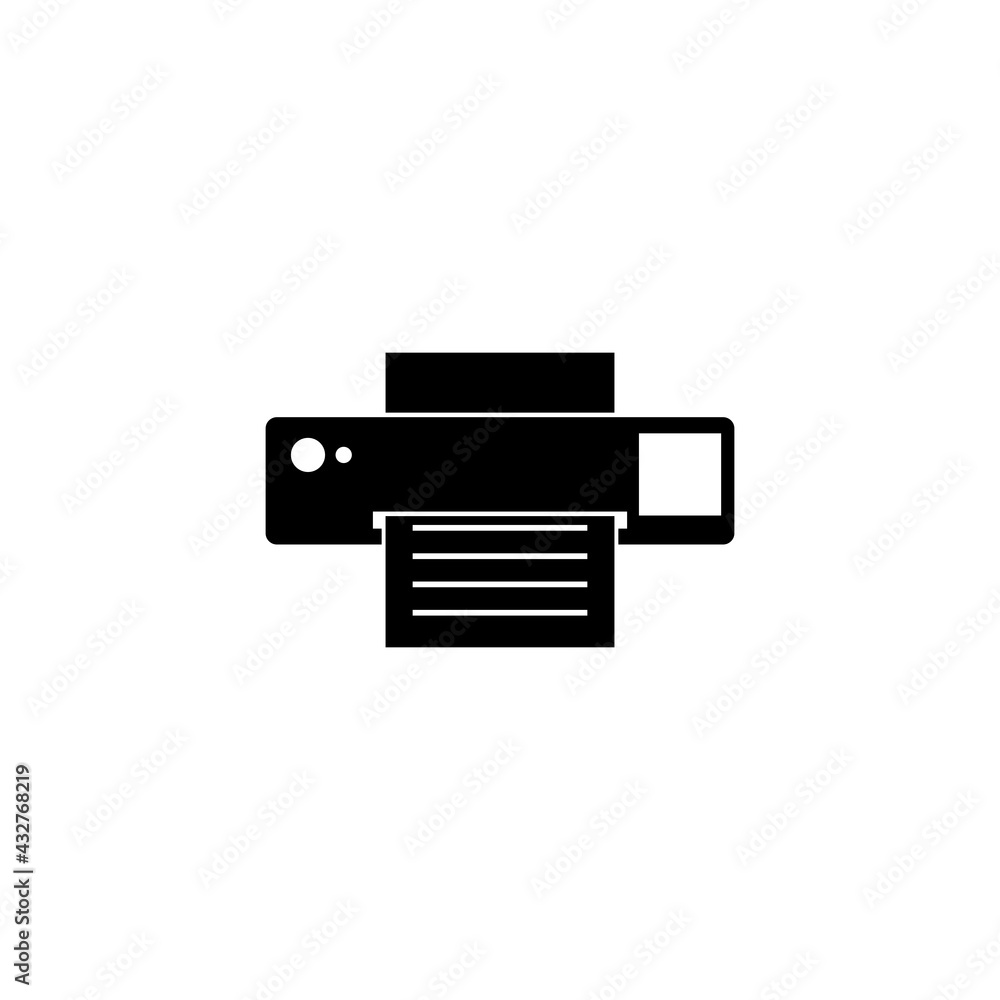 printer icon vector sign symbol printer icon vector sign symbol