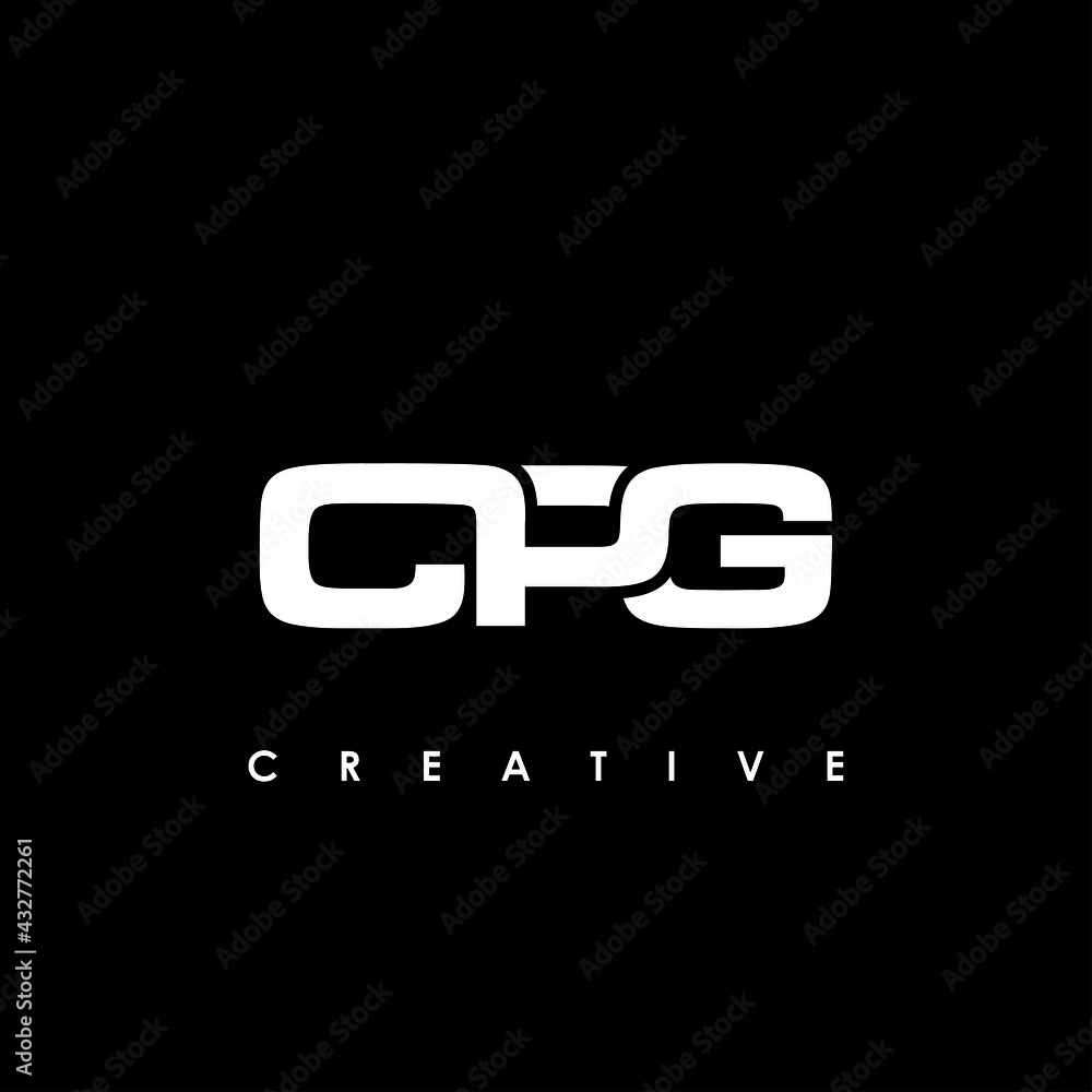 CPG Letter Initial Logo Design Template Vector Illustration CPG Letter Initial Logo Design Template Vector Illustration