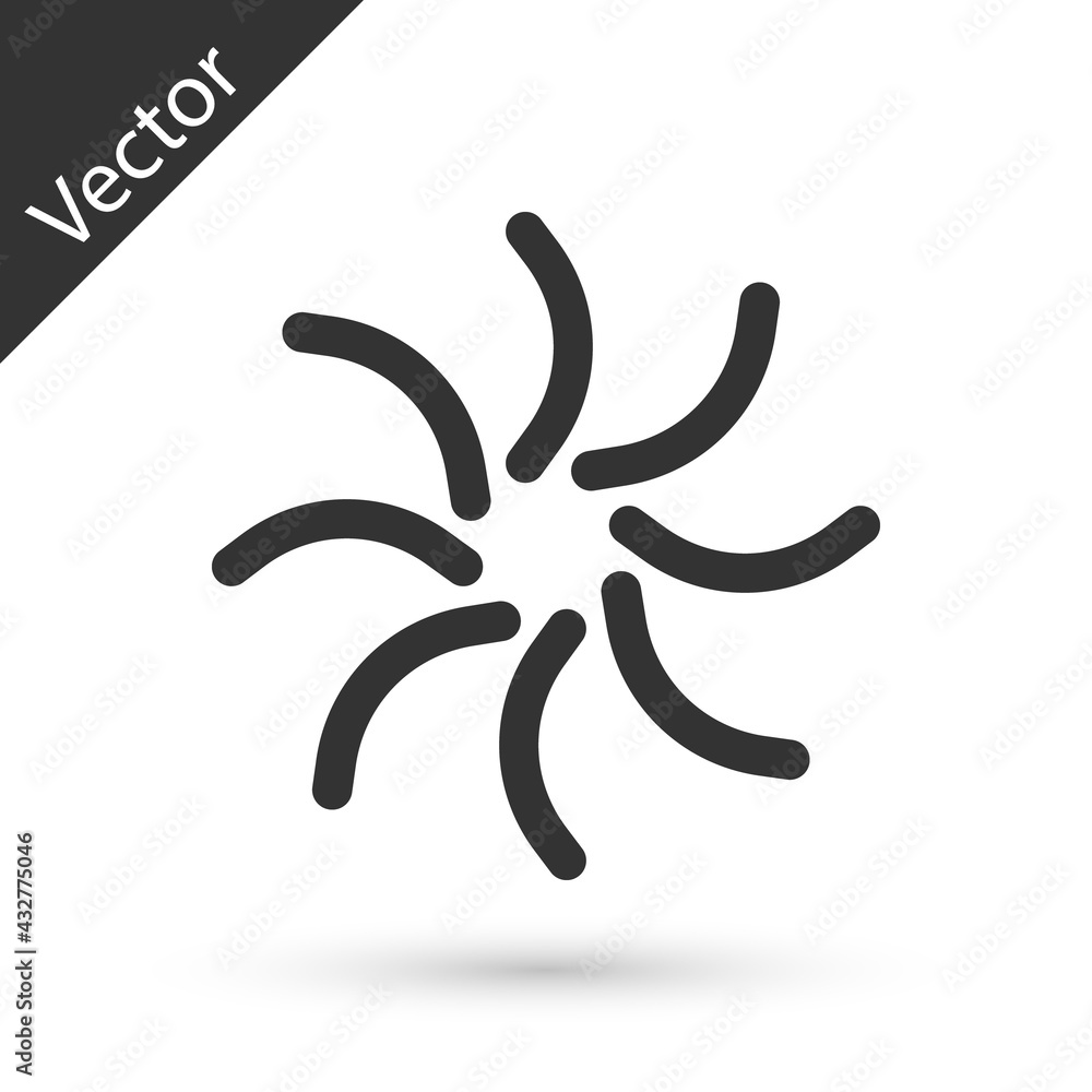 Grey Black hole icon isolated on white background. Space hole. Collapsar. Vector Grey Black hole icon isolated on white background. Space hole. Collapsar. Vector