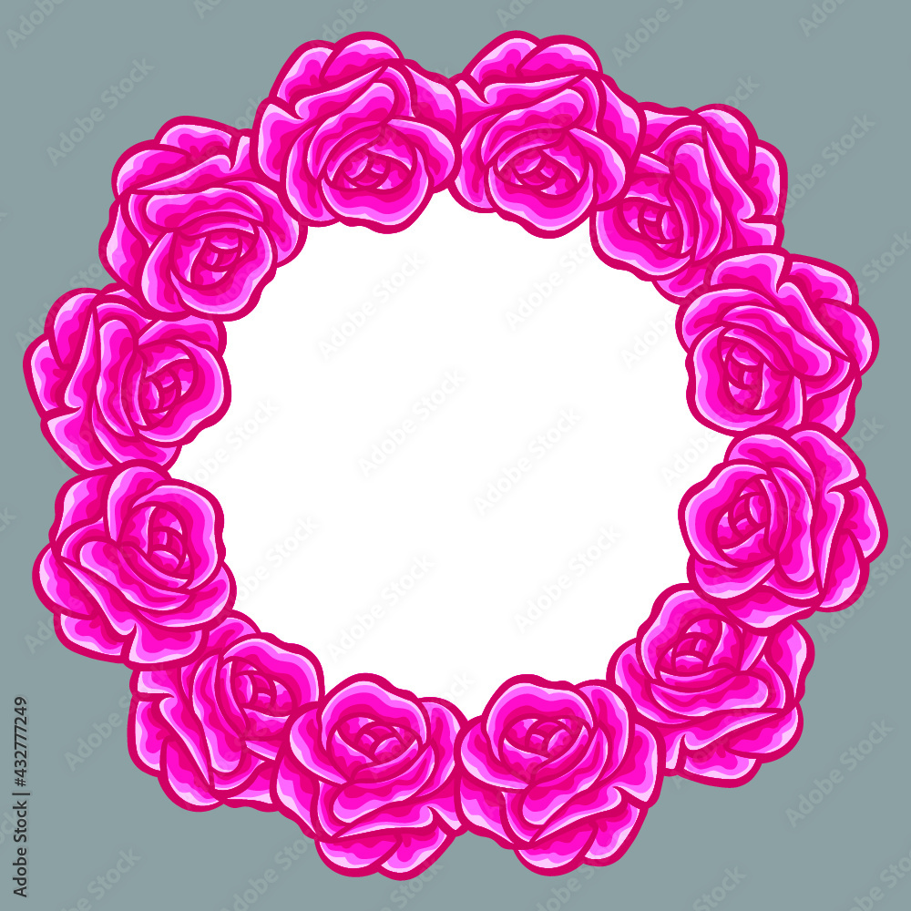 Valentine Hearts, Roses, Flower Monogram and Elements for Decorations Valentine Hearts, Roses, Flower Monogram and Elements for Decorations