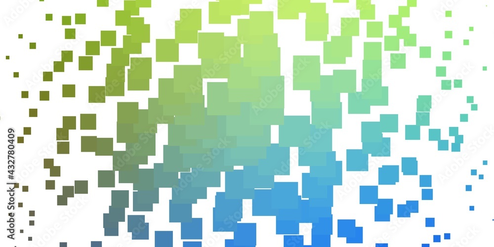 Light Blue, Green vector template with rectangles. Light Blue, Green vector template with rectangles.