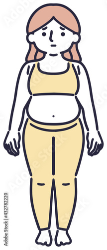 ダイエット　女性　ふくよか