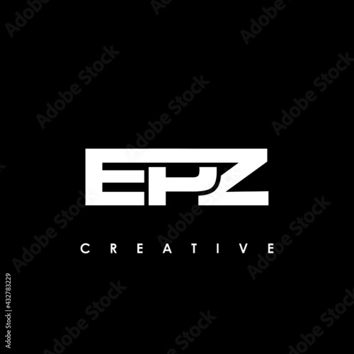 EPZ Letter Initial Logo Design Template Vector Illustration photo