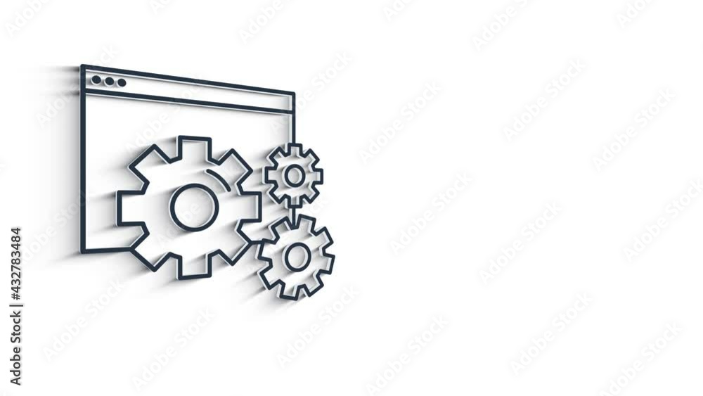 Web 3D shadow icon. Business. Email icon. Outline web icon. Motion graphics. Web 3D shadow icon. Business. Email icon. Outline web icon. Motion graphics.