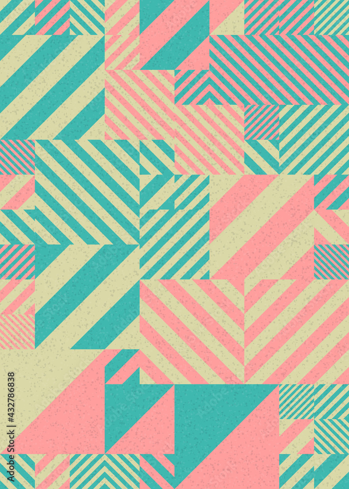 Abstract Geometric Pattern generative computational art illustration Abstract Geometric Pattern generative computational art illustration