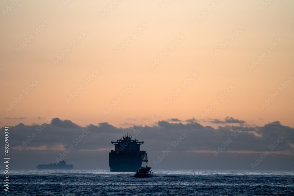 Heading for open sea