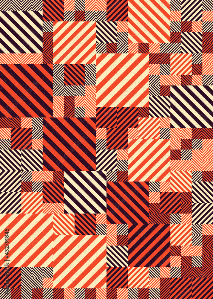 Abstract Geometric Pattern generative computational art illustration Abstract Geometric Pattern generative computational art illustration