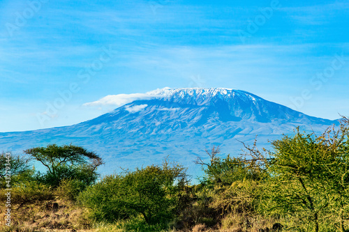  The famous Mount Kilimanjaro