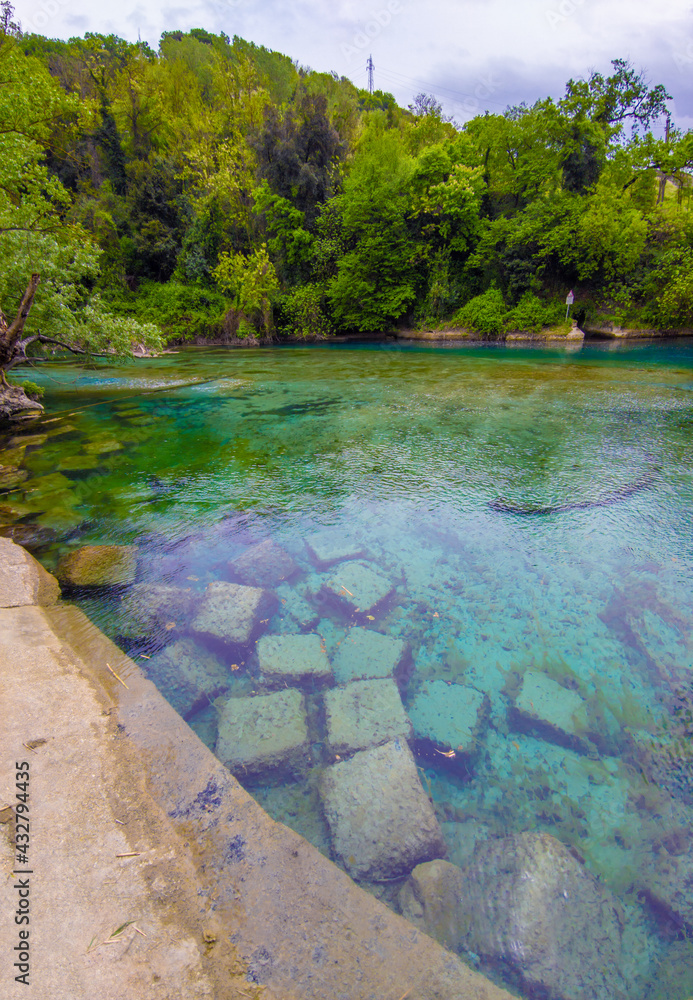Gole del Nera (Narni, Italy) The old railway transformed in a cycle