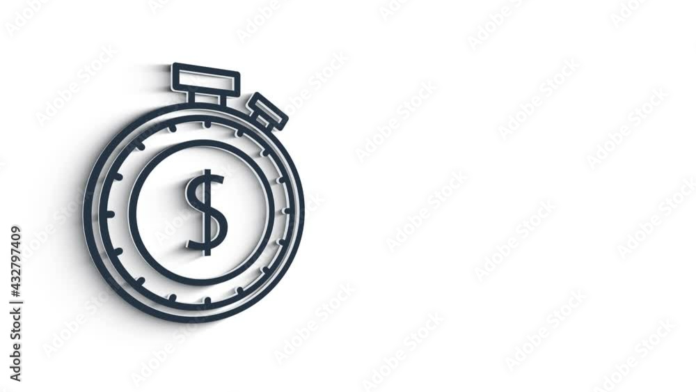 Money, finance, payments. Finance 3D shadow icon design. outline web icon. Motion graphics. Money, finance, payments. Finance 3D shadow icon design. outline web icon. Motion graphics.