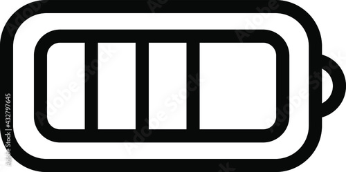 Battery, battery indicator, battery status, empty battery, low battery icon