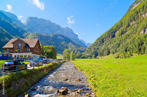 Alpstein bei Appenzell in den Schweizer Alpen, Schweiz