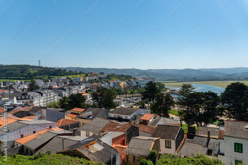 Fototapeta premium View of Ortigueira, A Coruña province, Galicia, Spain