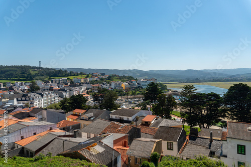 View of Ortigueira, A Coruña province, Galicia, Spain photo