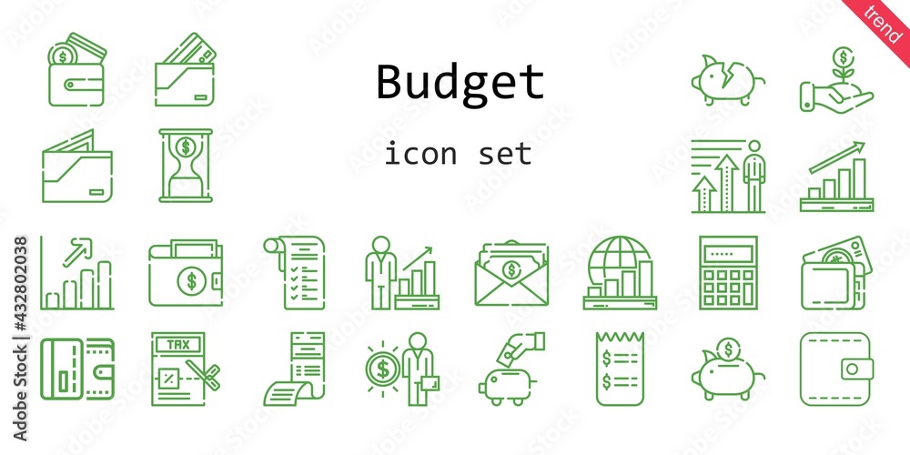 budget icon set. line icon style. budget related icons such as profits, shopping list, wallet, piggy bank, time is money, bill, investment, calculating, tax, invoice, salary, budget icon set. line icon style. budget related icons such as profits, shopping list, wallet, piggy bank, time is money, bill, investment, calculating, tax, invoice, salary,