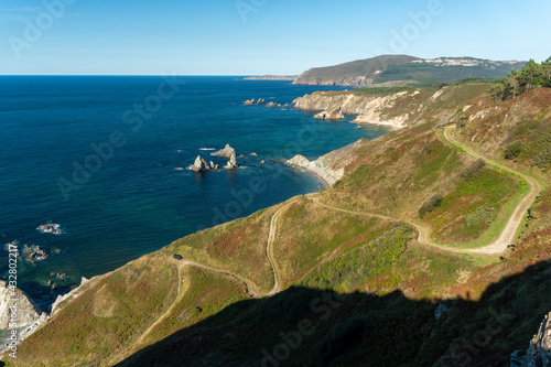 Loiba cliffs, Ortigueira, A Coruna province, Galicia, Spain photo