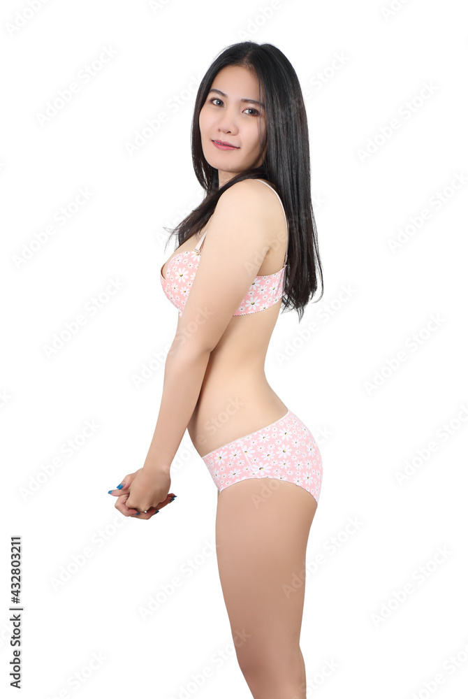 Fototapeta premium asian woman bikini