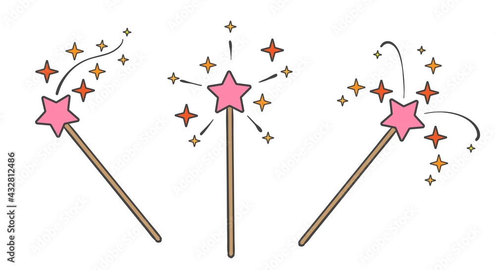 Pink magic wand Pink magic wand