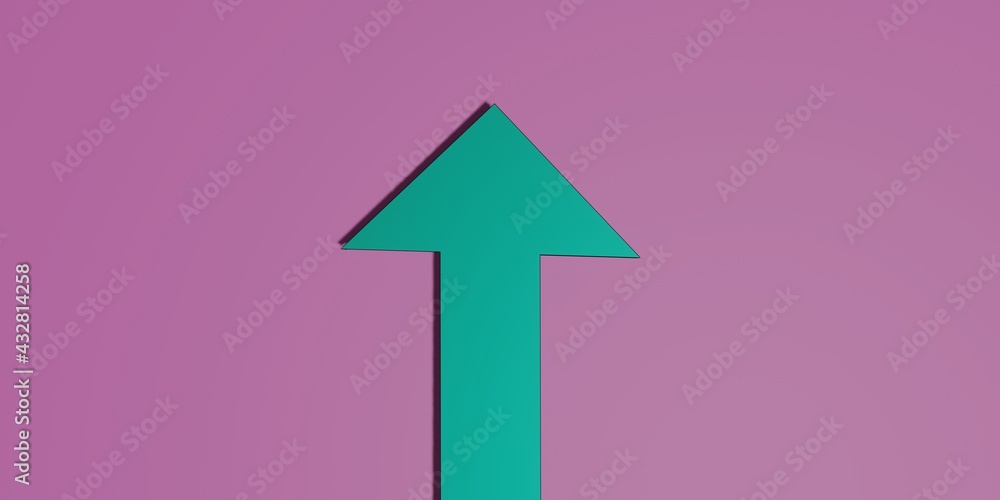 arrow pointing up , success or growth concept arrow pointing up , success or growth concept