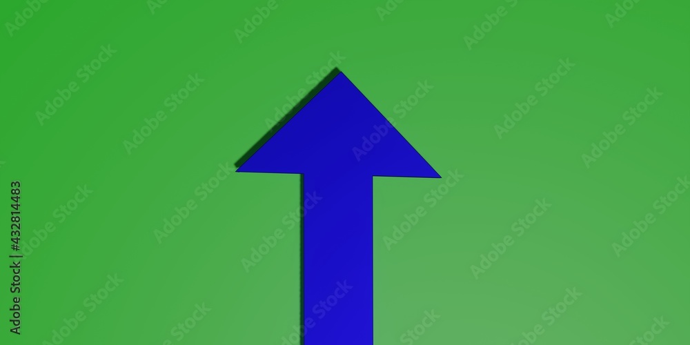 arrow pointing up , success or growth concept arrow pointing up , success or growth concept