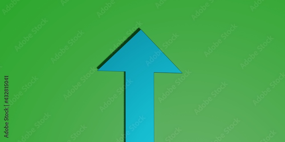 arrow pointing up , success or growth concept arrow pointing up , success or growth concept