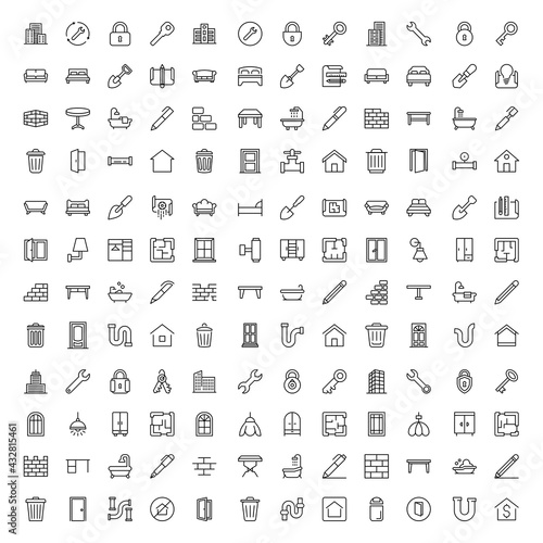 House icon set.