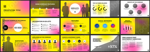 Presentation template, dark background. For Power Point, ppt, or Keynote layout. Vector infographic. For Business presentation or proposal, leaflet, corporate annual report, marketing, advertising