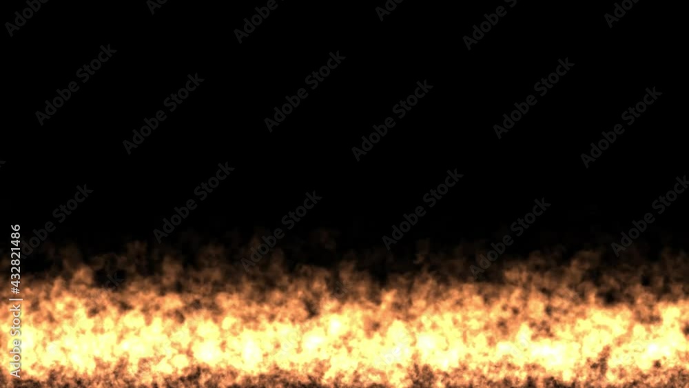 Raging fire motion graphics with night background Raging fire motion graphics with night background