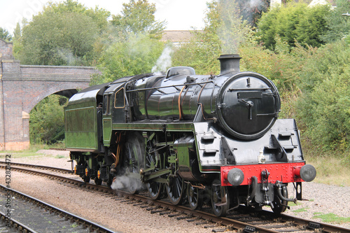 Standard Class 5MT Vintage Railway Steam Train Engine.